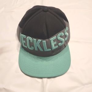 Young & Reckless Mint Green Black Cap